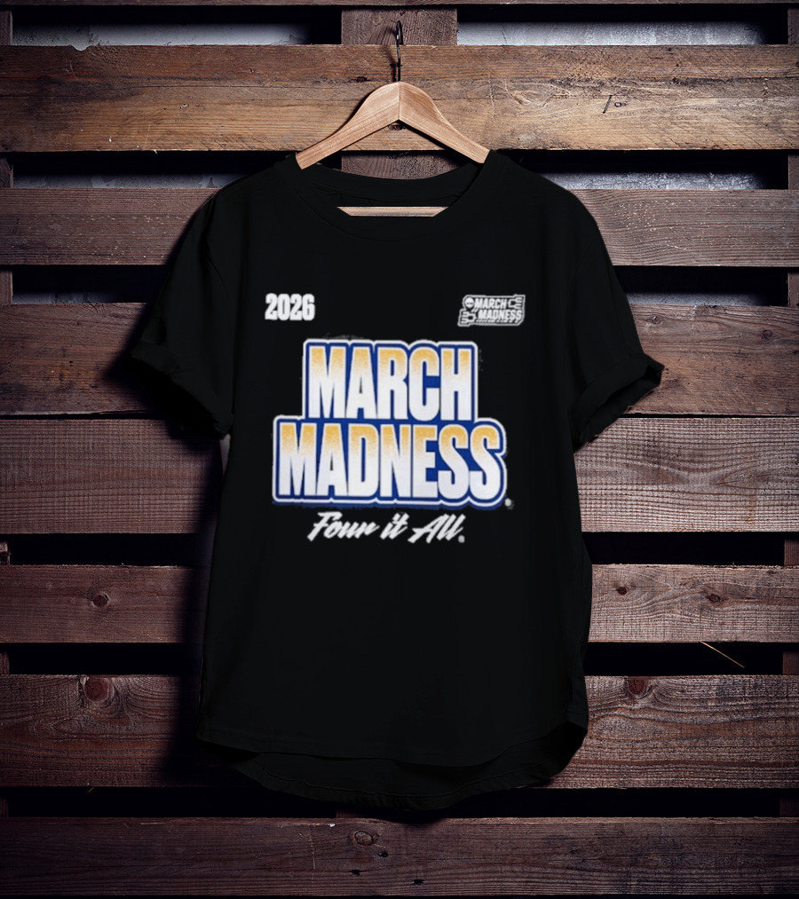 2026 NCAA Women's Basketball Tournament March Madness Power And Skill T-Shirt