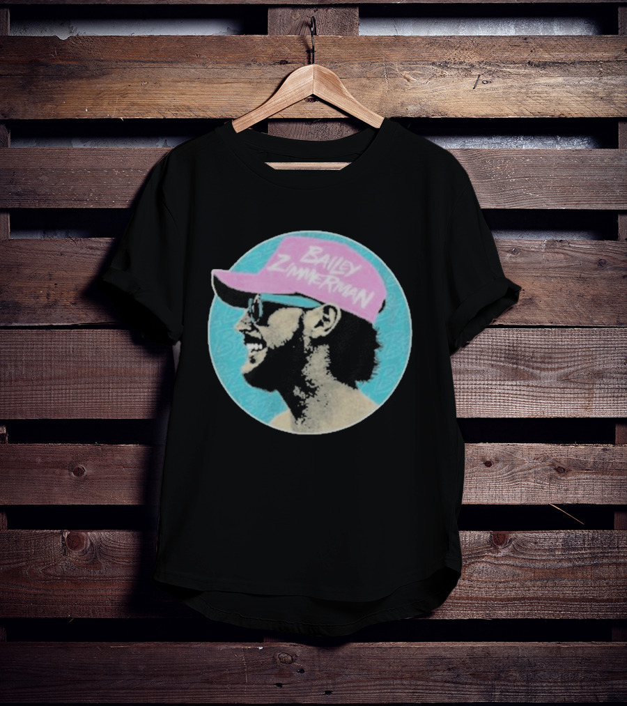 Bailey Zimmerman Circular Pink Hat Profile T-Shirt
