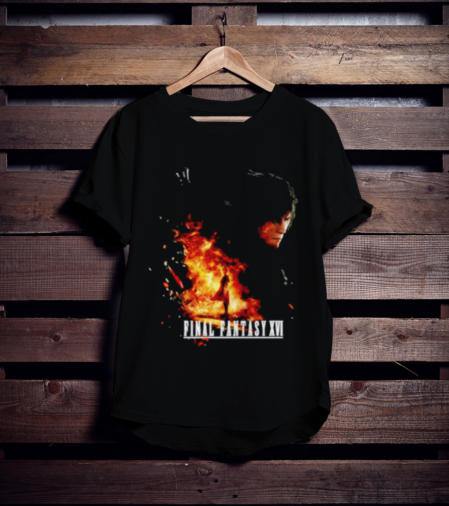 Ben Starr Final Fantasy XVI Fire Element T-Shirt