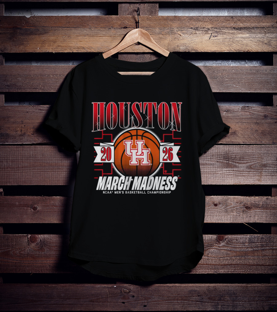 Houston Cougars 2026 NCAA Men's Basketball Championship March Madness T-Shirt