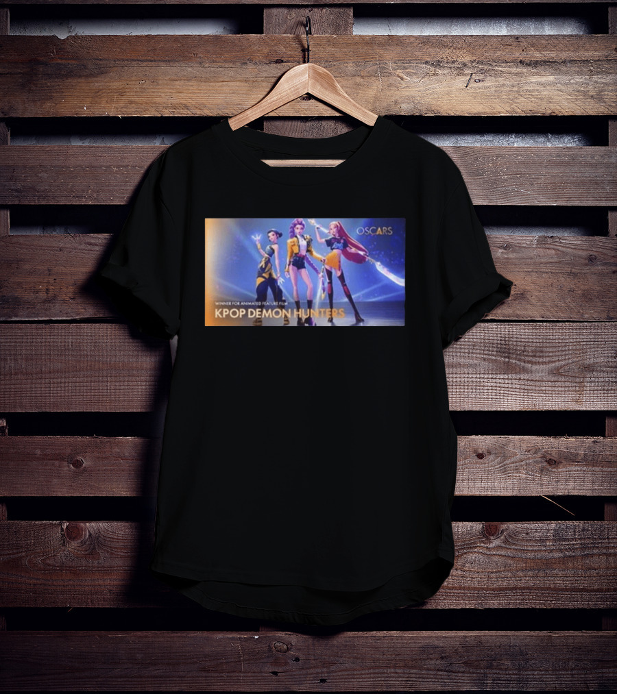 K Pop Demon Hunters Winner Oscar For Animated Feature Film Oscars T-Shirt