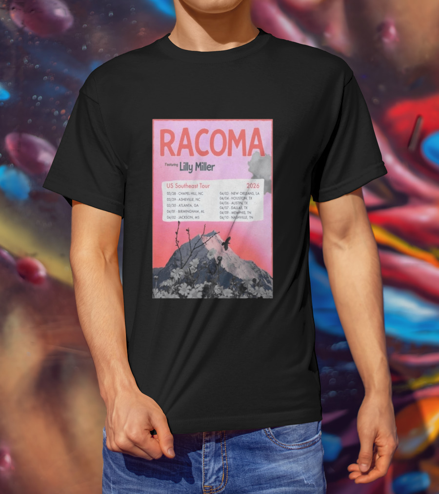 Racoma Ft Lilly Miller US Southeast Tour 2026 T-Shirt