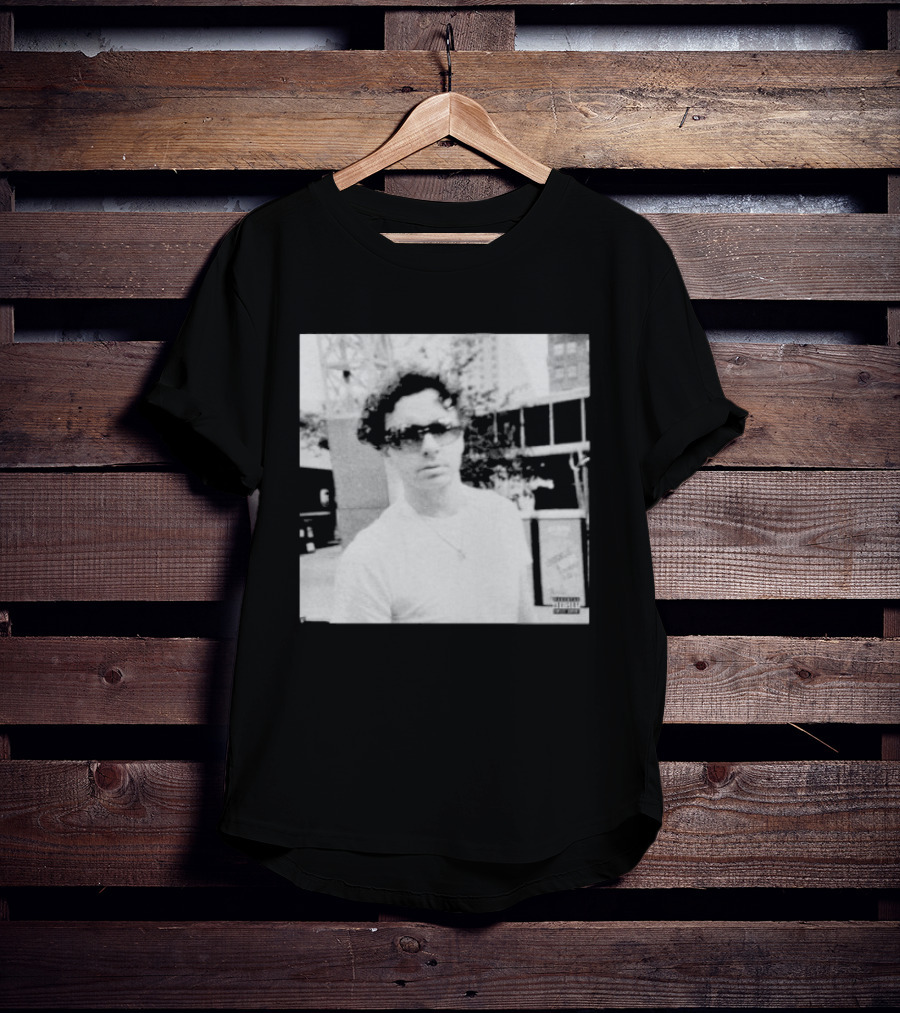 Sweet Action Jack Harlow Black And White Photo Explicit Content T-Shirt