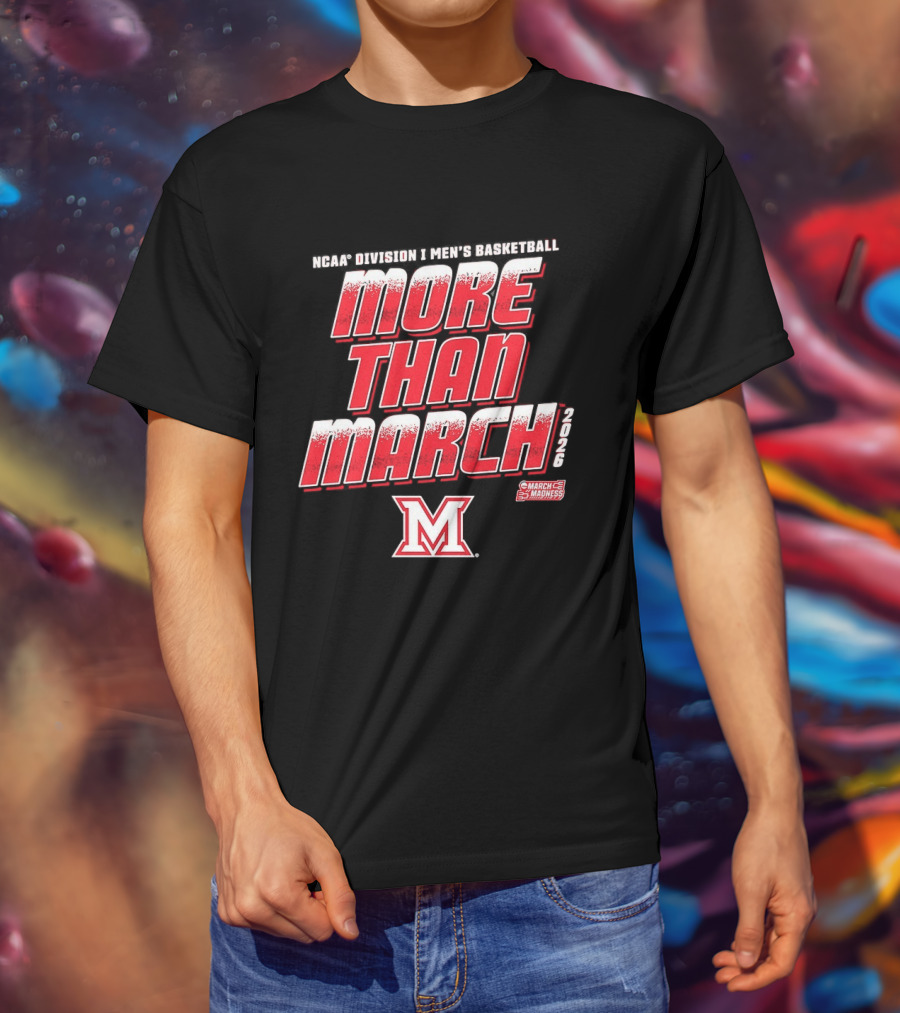 More Than March Maryland Terrapins NCAA D1 Basketball March Madness T-Shirt