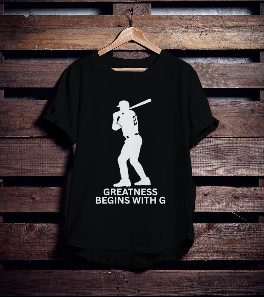 New York Yankees Giancarlo Stanton Greatness Begins With G T-Shirt