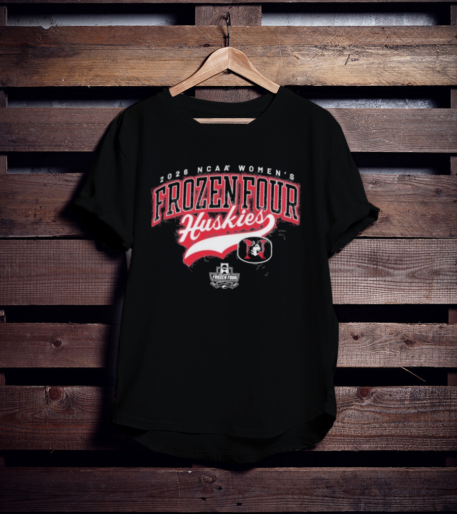 2026 NCAA Women's Frozen Four Huskies Hockey T-Shirt