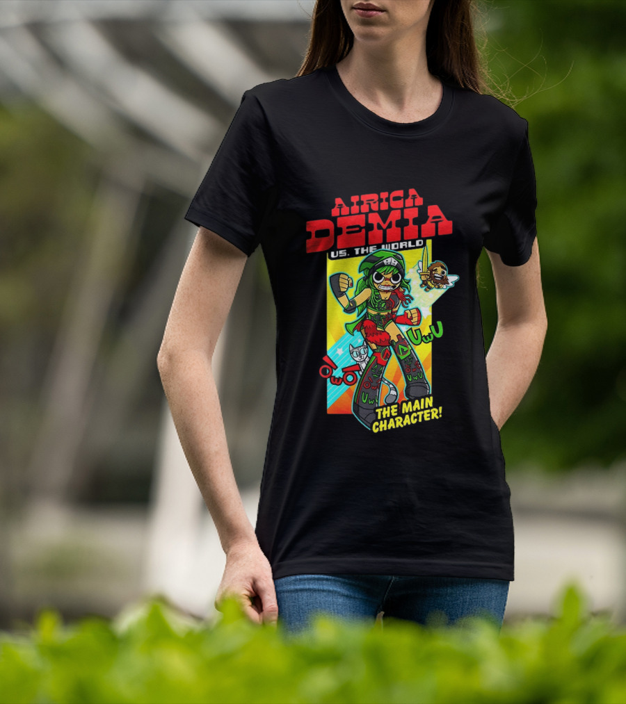 Airica Demia US The World Main Character Uwu T-Shirt