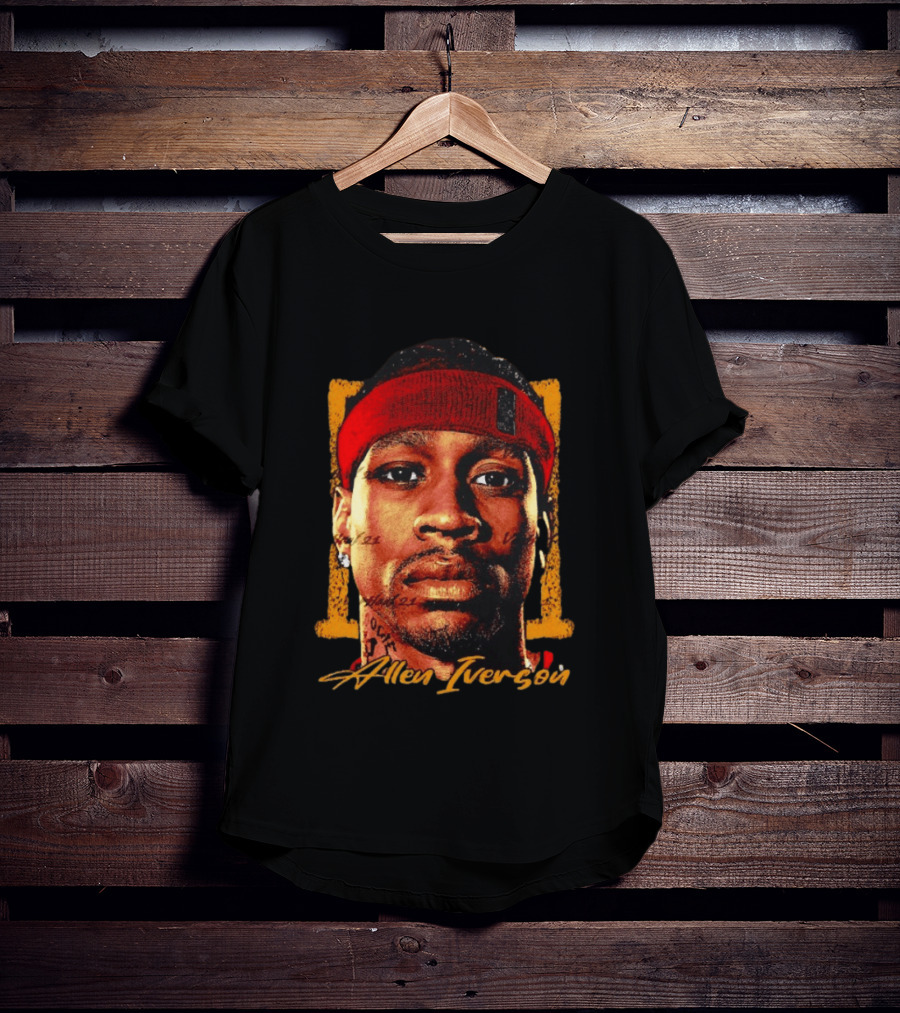 Allen Iverson Philadelphia 76ers Big Face NBA T-Shirt