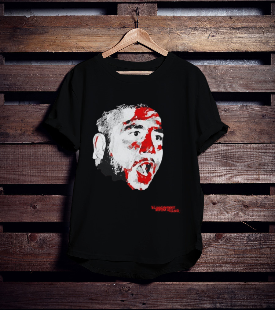 Bloodstone Wrestling Chico Suave Red Face T-Shirt