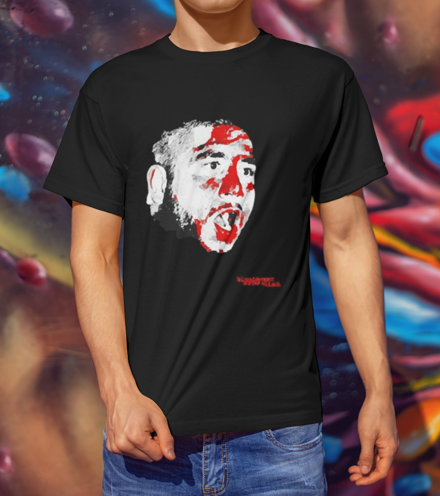 Bloodstone Wrestling Chico Suave Red Face T-Shirt