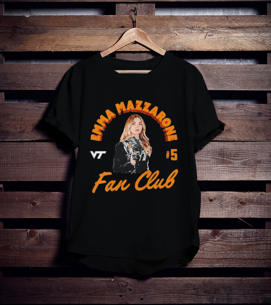 Emma Mazzarone VT Hokies Fan Club #5 T-Shirt