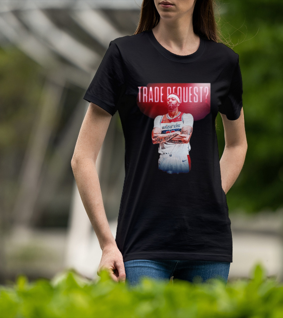 Trade Request Anthony Davis Washington Wizards Basketball Player T-Shirt