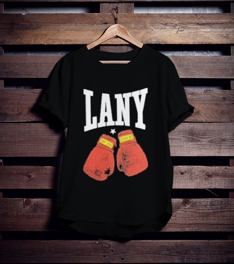 Lany Red Boxing Gloves Icon With Star T-Shirt