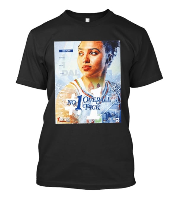 Azzi Fudd UConn Huskies No 1 Overall Pick 2026 WNBA Draft T-Shirt