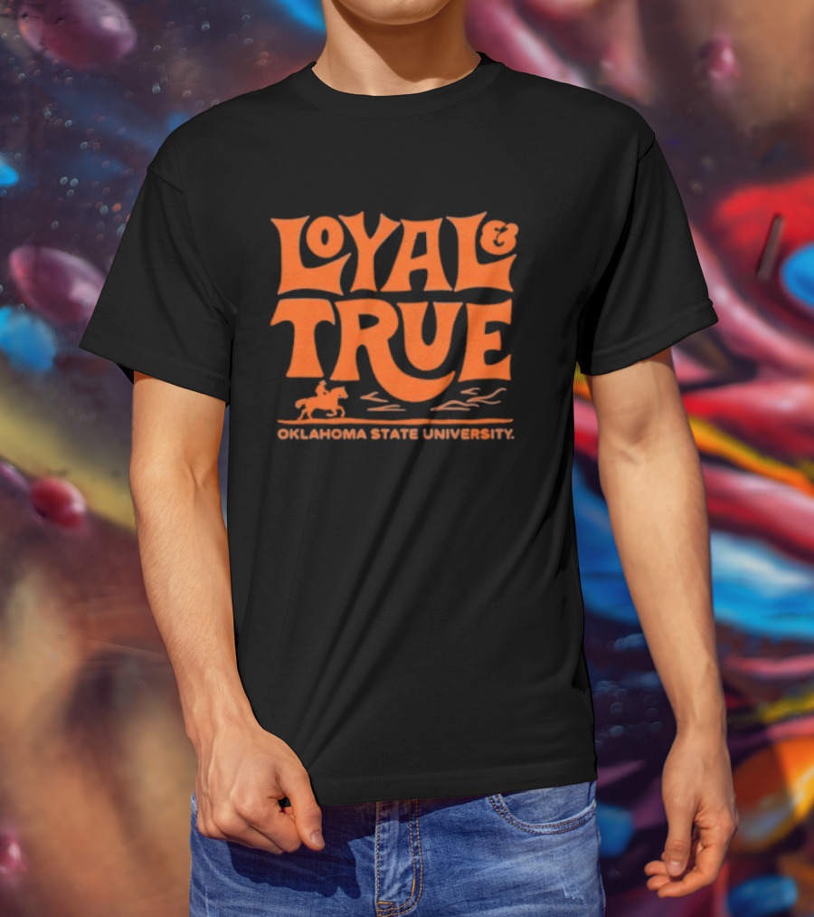 Loyal True Oklahoma State University Cowboy Spirit T-Shirt