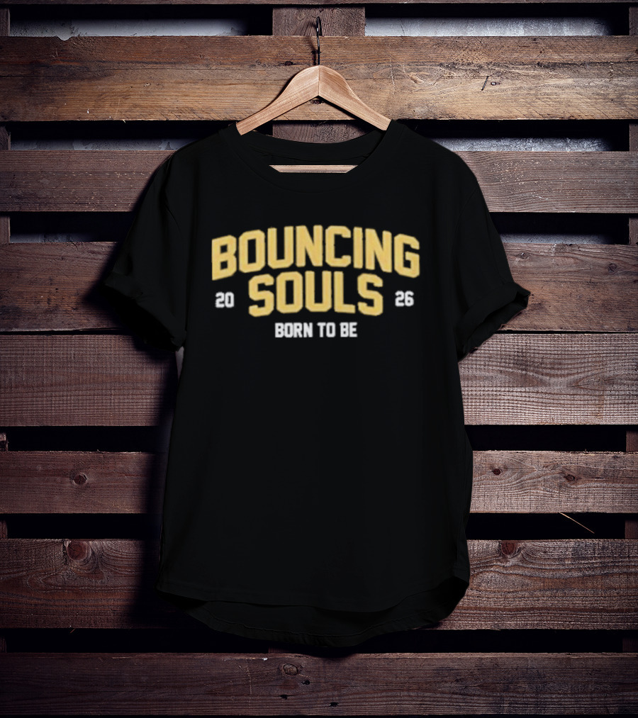 Bouncing Souls Born To Be 2026 Vintage Style 90s Punk Rock Band Retro Fan Merch T-Shirt