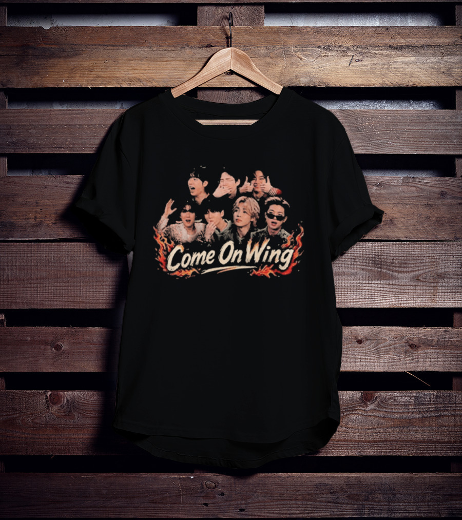 Come On Wing BTS Fire T-Shirt