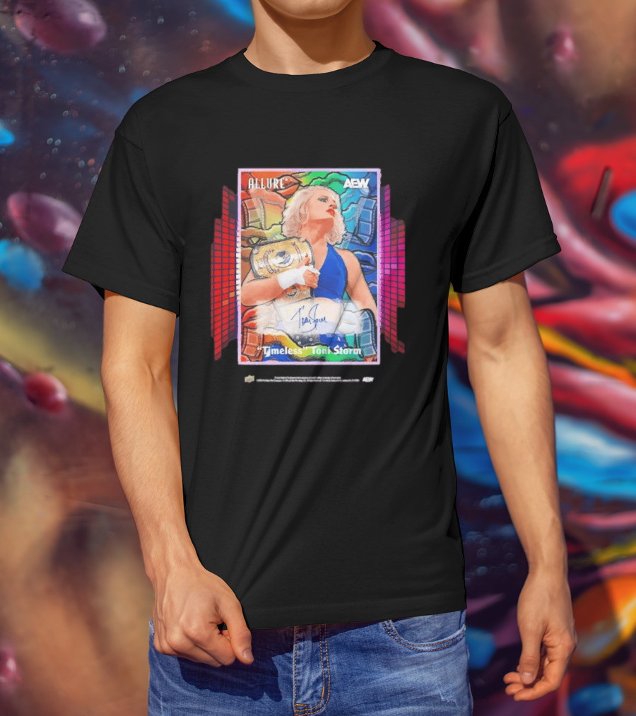 Allure Timeless Toni Storm AEW Upper Deck T-Shirt