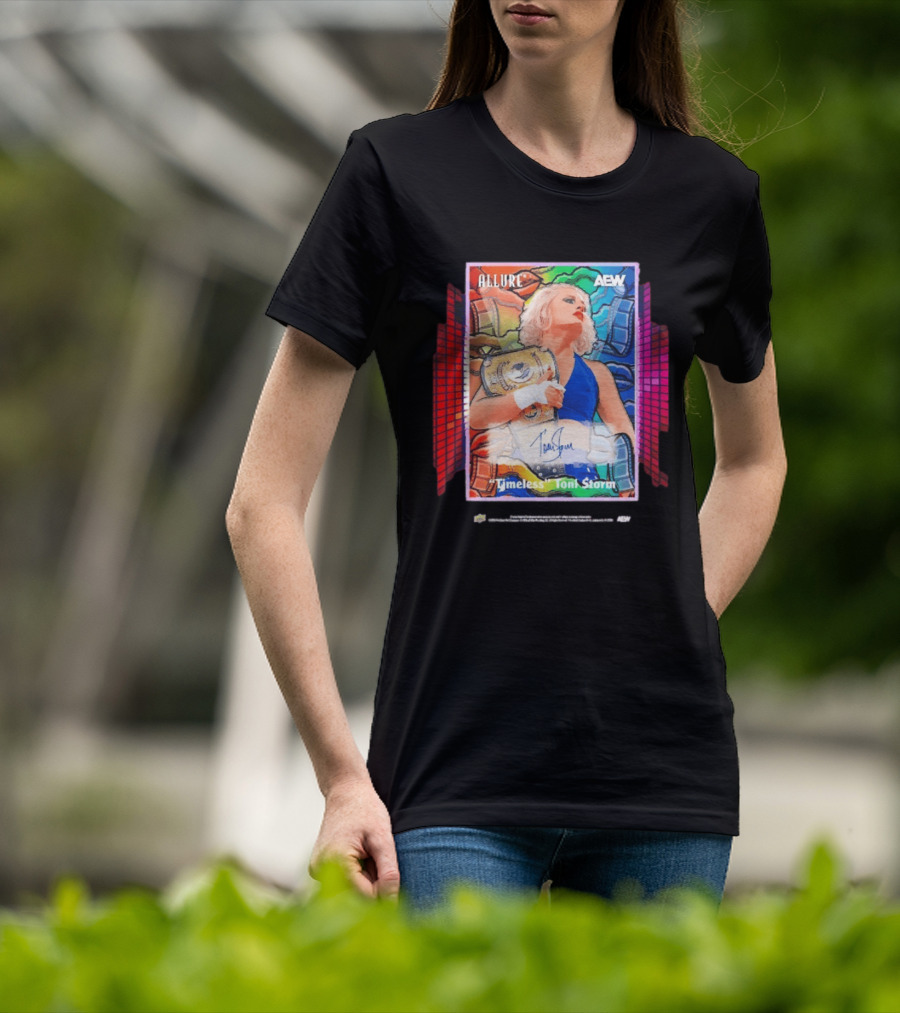 Allure Timeless Toni Storm AEW Upper Deck T-Shirt