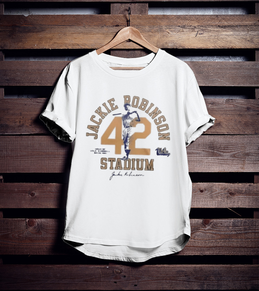 Jackie Robinson Stadium 42 UCLA Bruins Legend Night 2026 T-Shirt