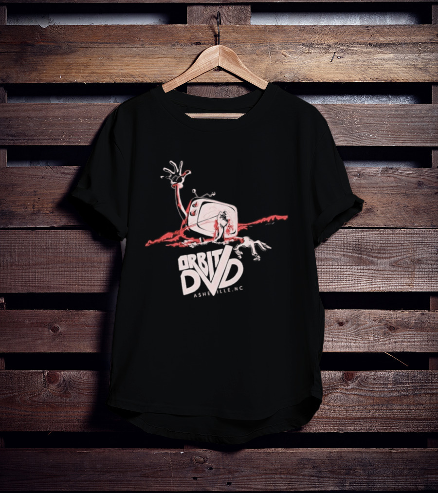 Orbit Evil Dead Video Cult Classic Horror Mash Up T-Shirt