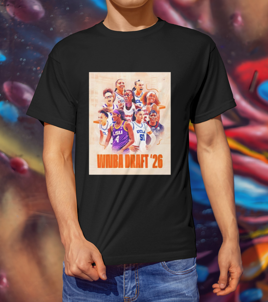 NCAA Women's Basketball WNBA Draft 2026 NCAA UCLA LSU Players T-Shirt