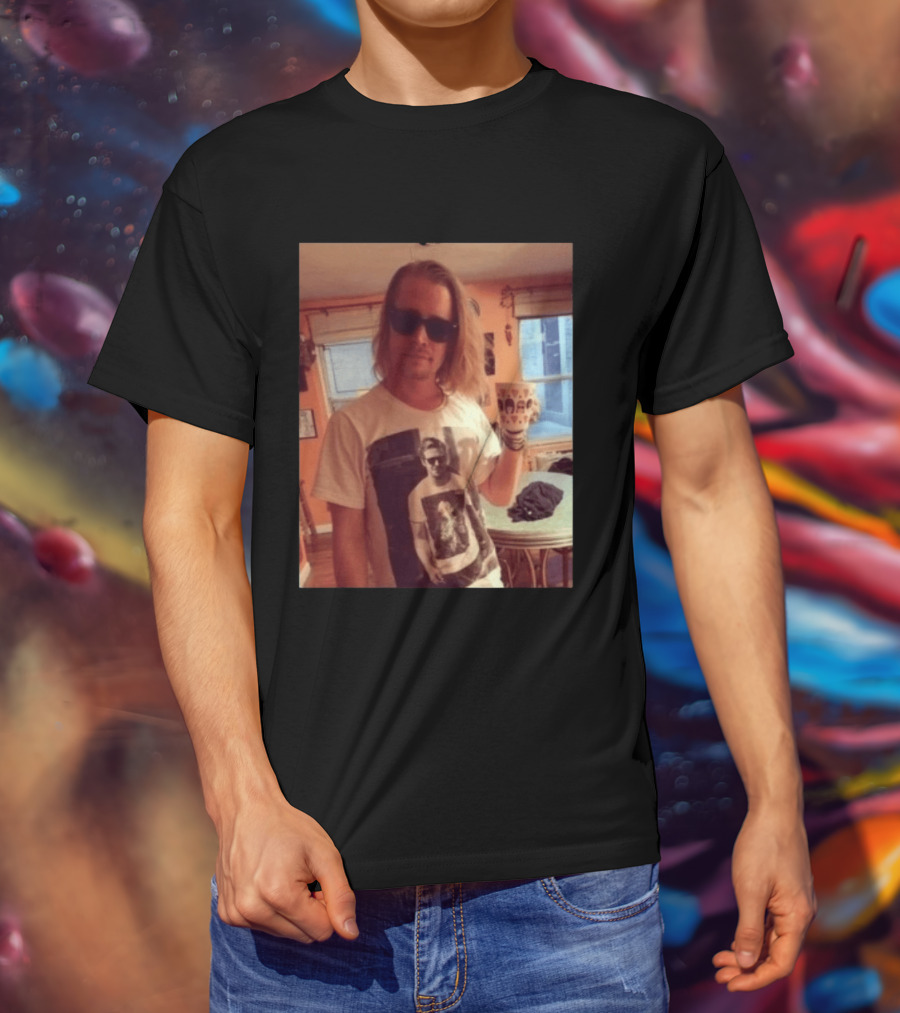 Ryan Gosling Meta Fashion Macaulay Culkin Homage T-Shirt