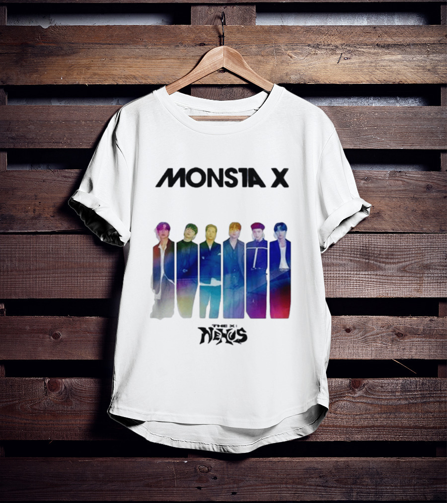 Monsta X Nexus 2026 White T-Shirt