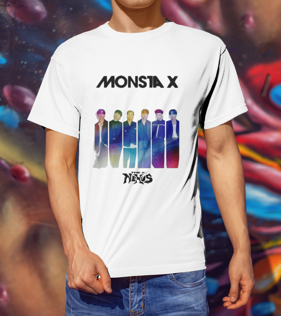Monsta X Nexus 2026 White T-Shirt