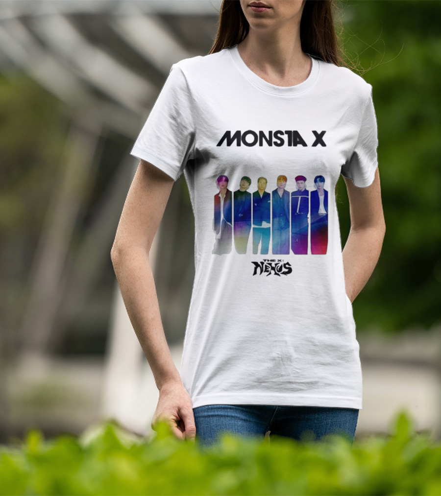 Monsta X Nexus 2026 White T-Shirt