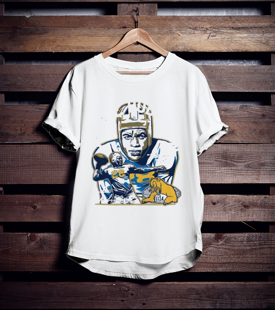 UCLA Football Honor Jackie Robinson Pasadena Flash 2026 Day Bruins 28 T-Shirt
