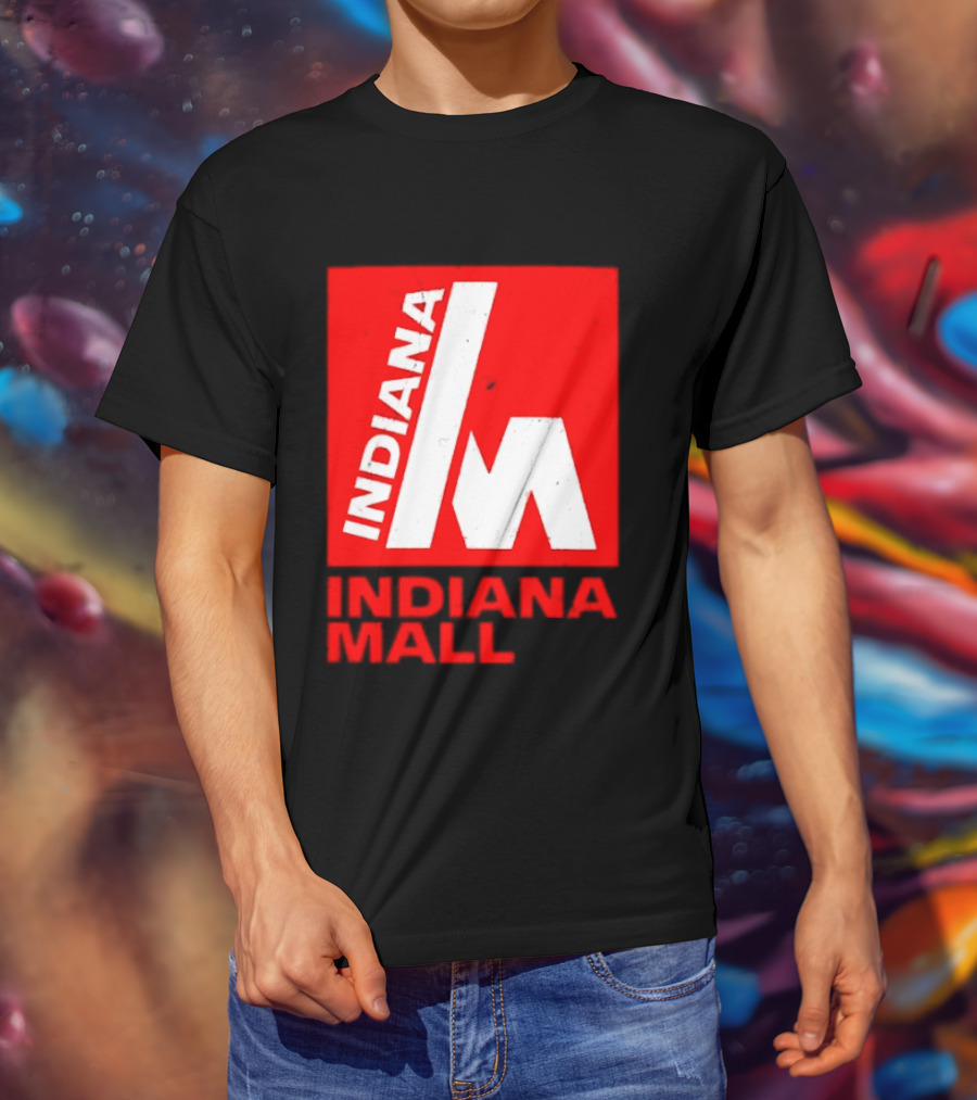 Indiana Mall Indiana PA Vintage Style Red T-Shirt