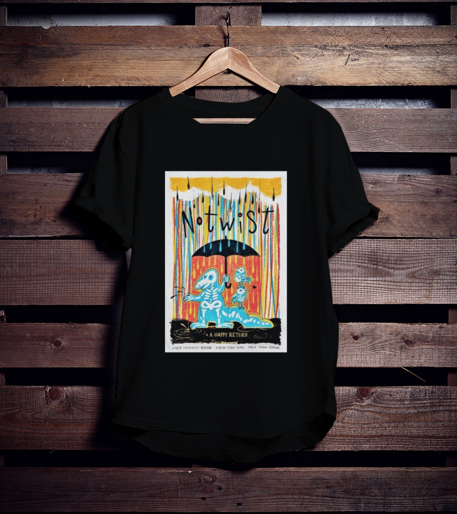 Notwist A Happy Return Tour Italy April 2026 Locomotiv Monk T-Shirt