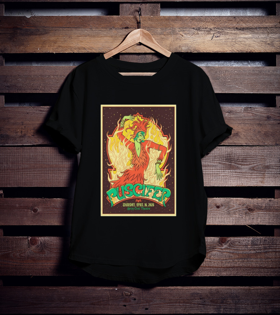 Puscifer Akron Civic Theatre Thursday April 16 2026 T-Shirt