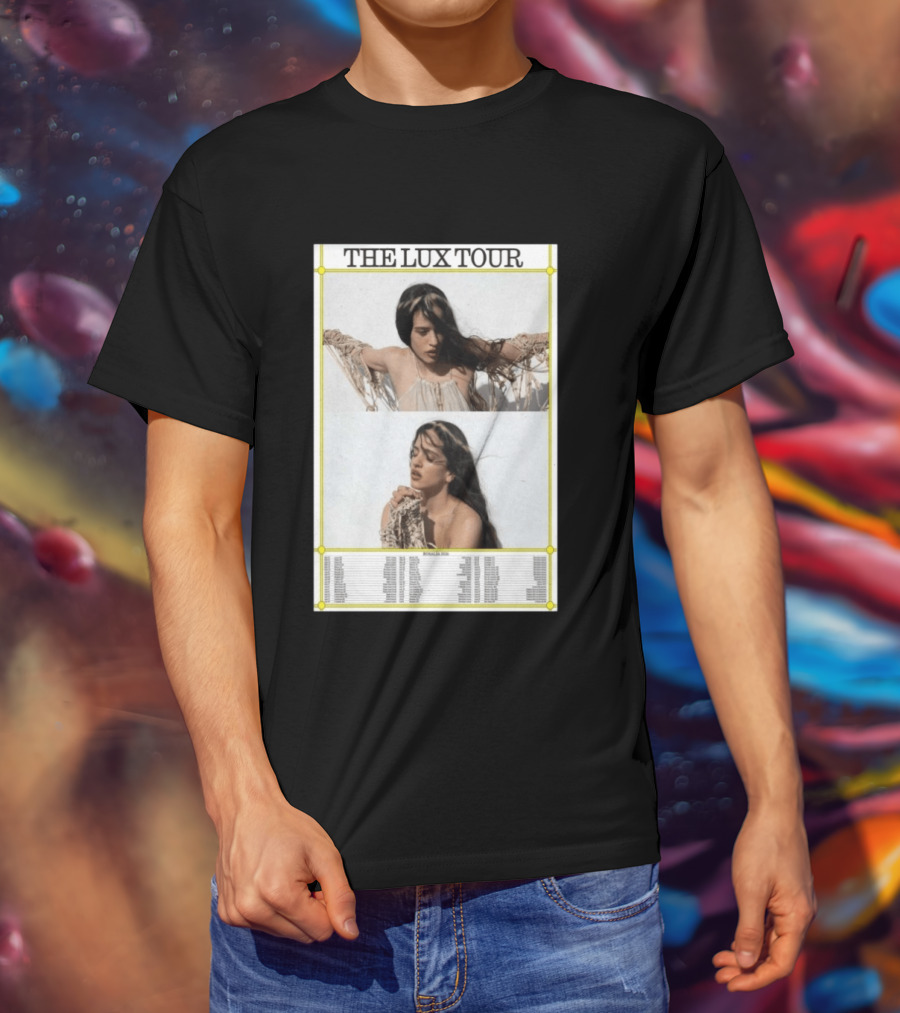 THE LUX TOUR Rosalía 2026 List T-Shirt