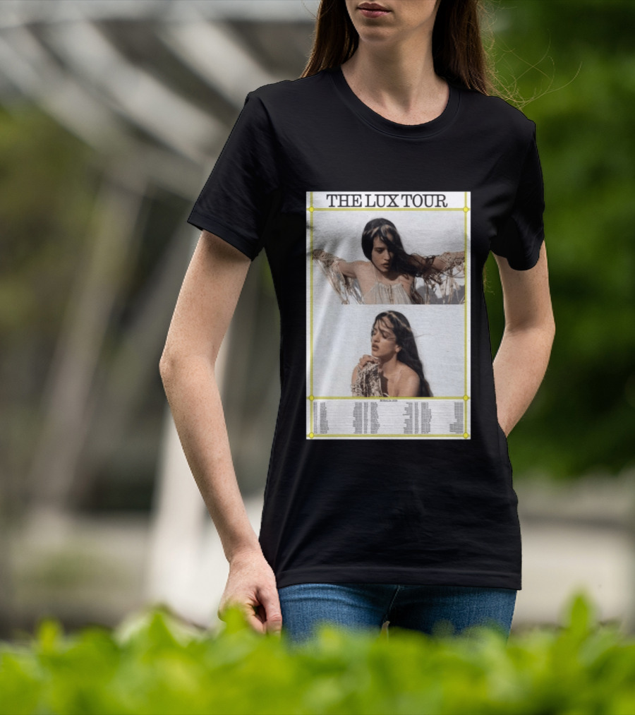 THE LUX TOUR Rosalía 2026 List T-Shirt