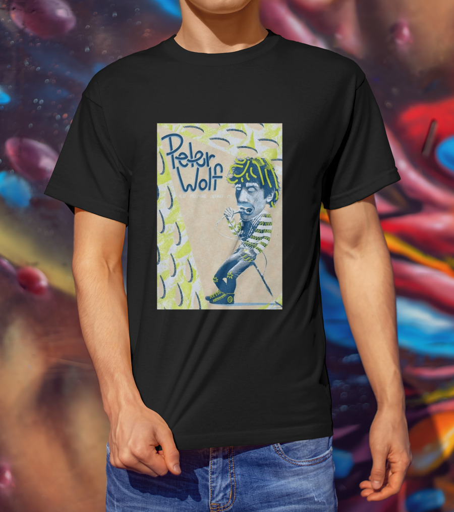 Peter Wolf Apr 17 Fillmore Detroit MI T-Shirt