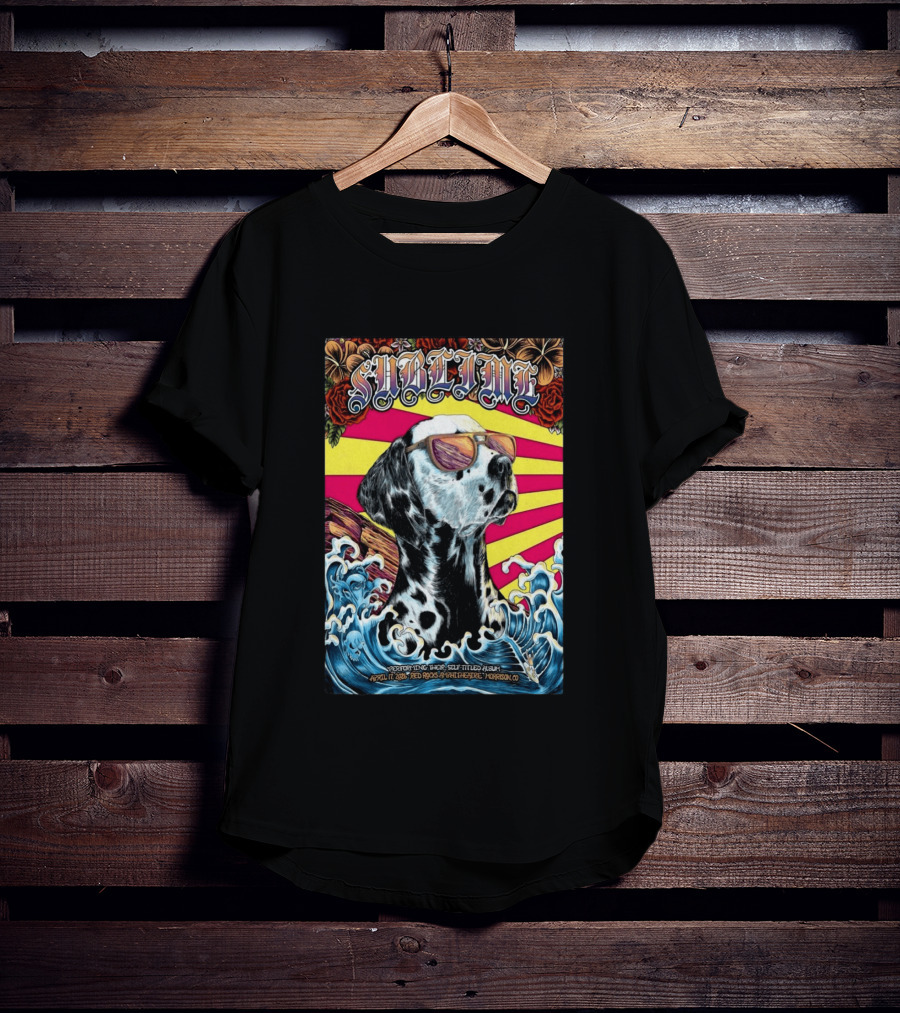 Sublime Self Titled Album April 17 2026 Red Rocks Amphitheatre Morrison CO T-Shirt