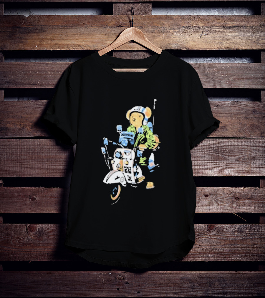 The Who X Market Studios Mod Bear Scooter T-Shirt
