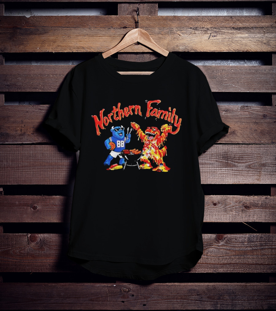 Toronto Raptors Bills Night 2026 Northern Family Hey Ey Ey T-Shirt