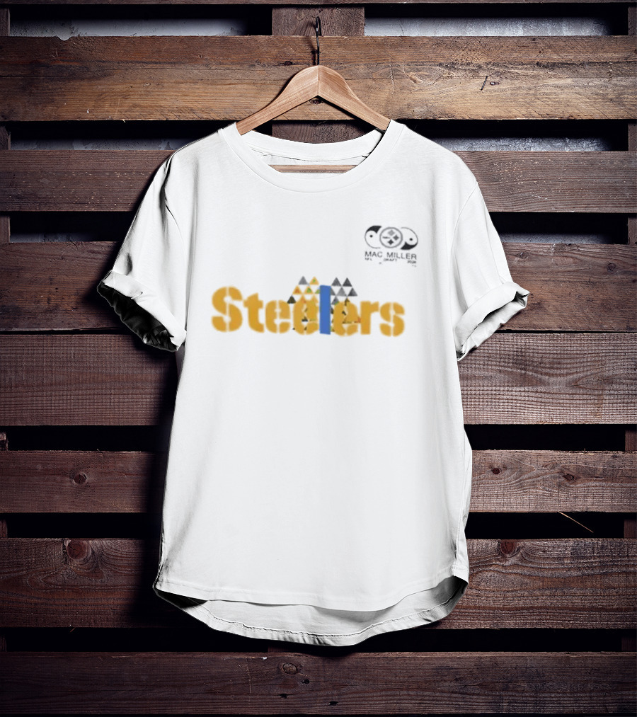 Mac Miller Pittsburgh Steelers Slide Park Collaboration T-Shirt