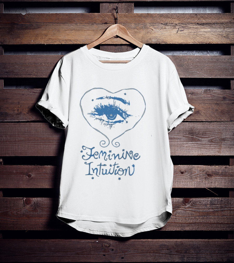 Olivia Rodrigo Feminine Intuition Eye Heart Star T-Shirt