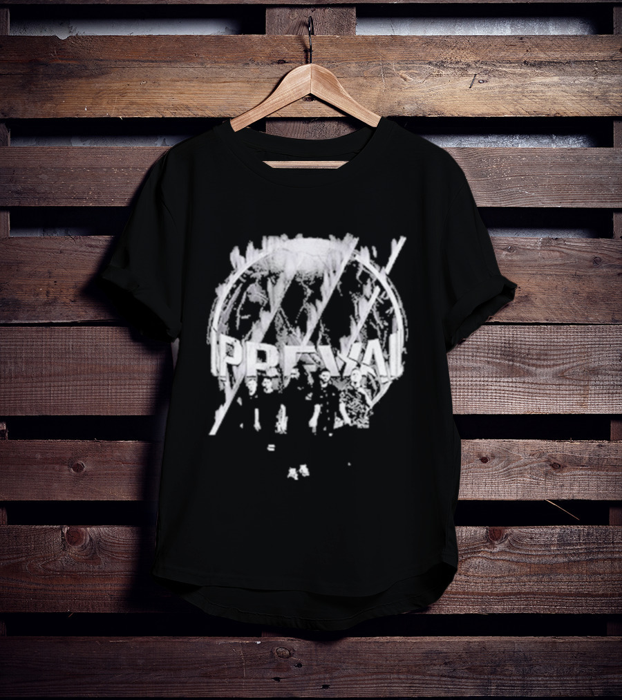 I Prevail Distressed Logo With Grunge T-Shirt