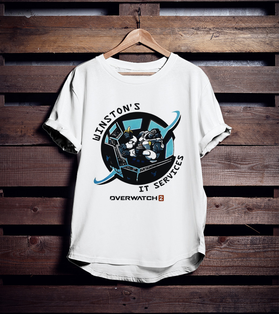 Winston's IT Services Over 2 Gaming Hub T-Shirt