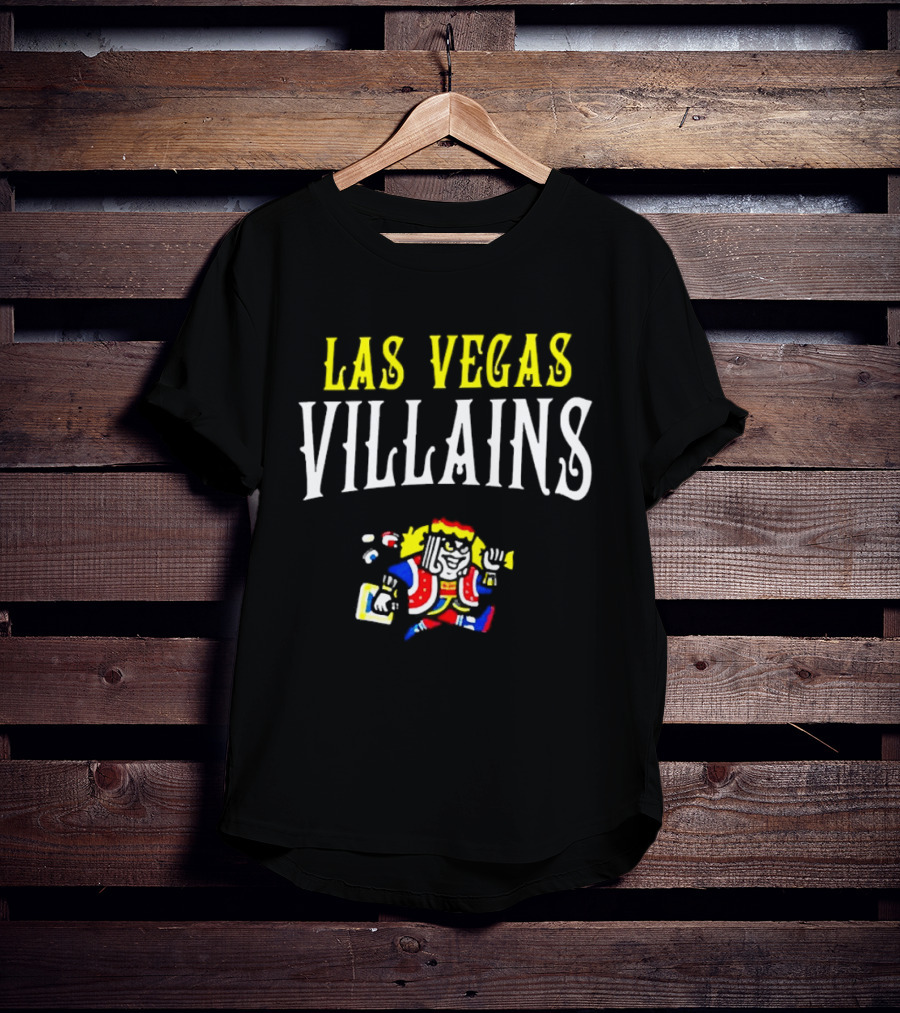 Las Vegas Villains 2026 Las Vegas Aviators Night T-Shirt