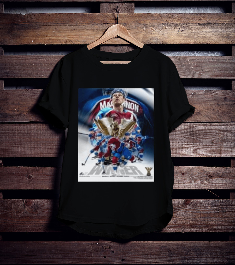 Nathan Mackinnon Winner 2026 Rocket Richard Trophy Colorado Hockey Team T-Shirt