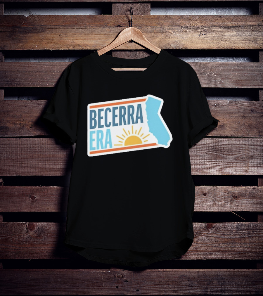 Becerra Era California Celebration Sunburst T-Shirt