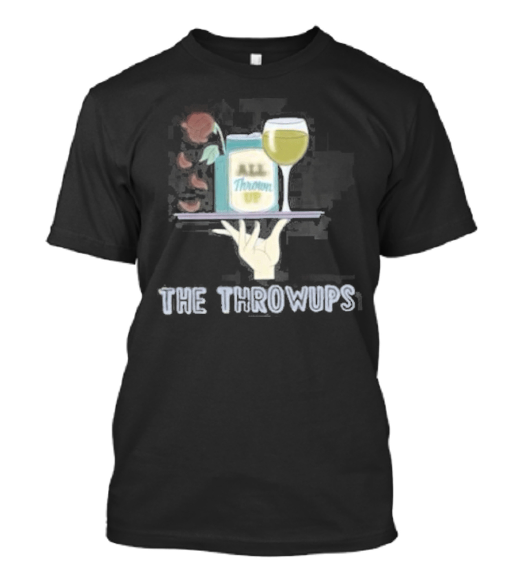 Meth Syndicate Beer And Mustard Barf Font T-Shirt