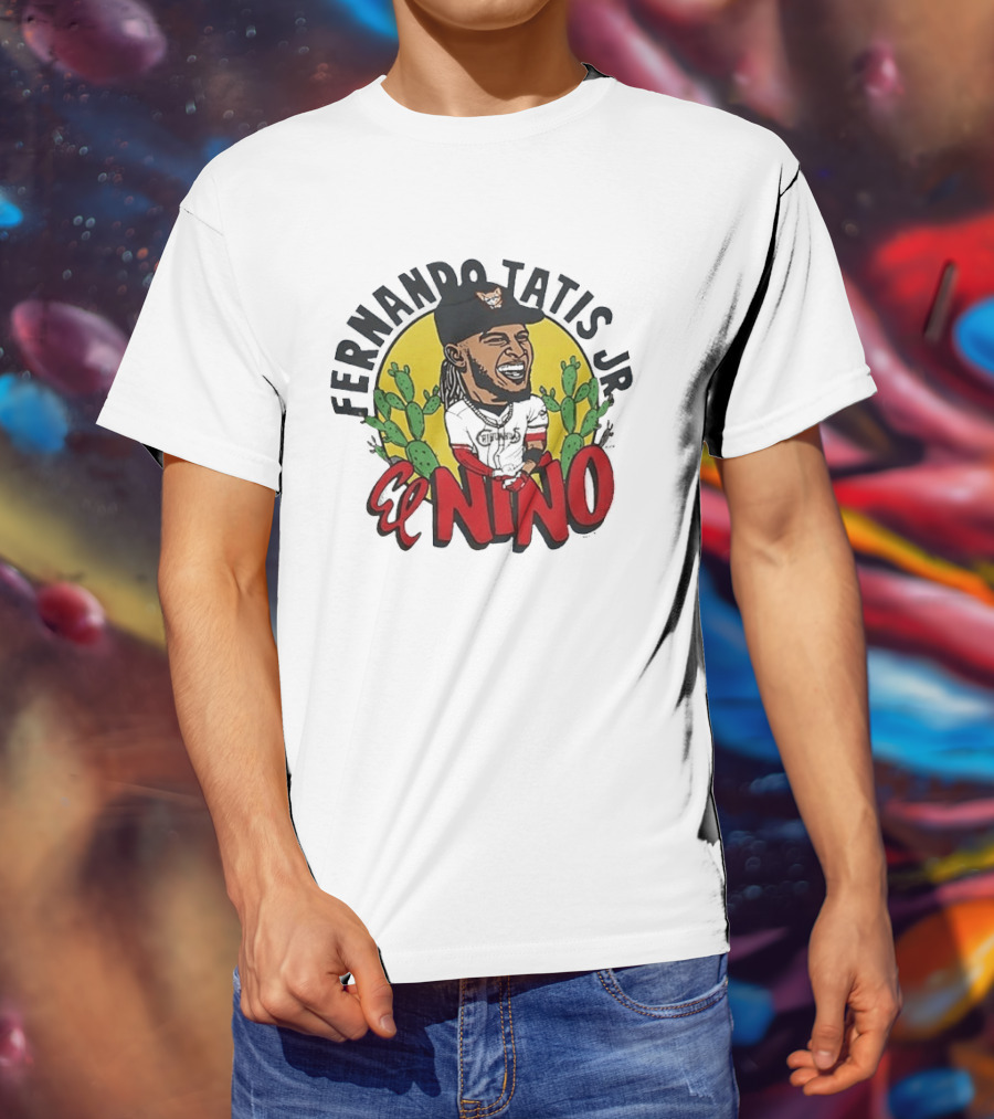 Fernando Tatis Jr El Niño Chihuahuas Cactus MLB Baseball T-Shirt