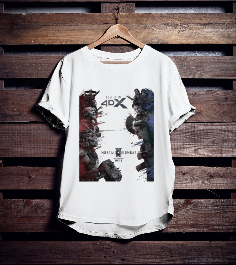 Mortal Kombat II 4DX Exclusive In Theaters May 8 2026 T-Shirt